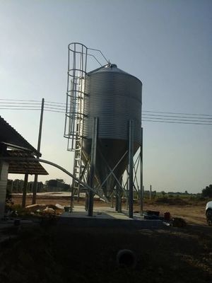 Steel Grain Storage 11 Ton 5.8m Chicken Feed Silo