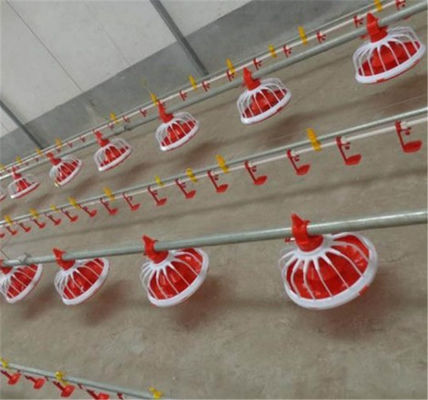 Orange Poultry Water Drinking Nipples For Chicken Broilers Raising