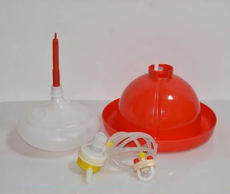Poultry Drinking Lines System 80pcs Chicken Feeders And Drinkers